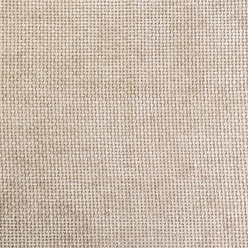 Tissu thermique et phonique effet chenille satinée 140 cm Blanc cassé