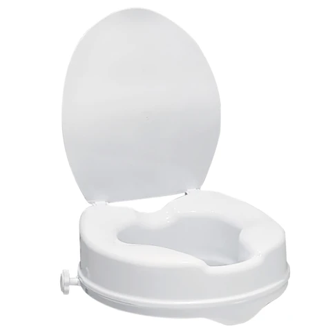Réhausse WC avec abattant 0 cm Blanc