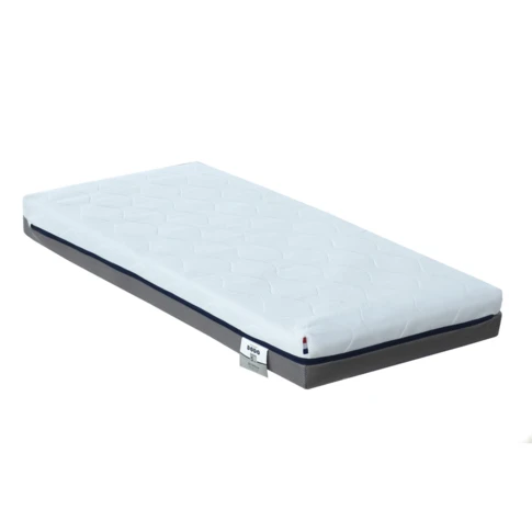 Matelas bébé ultra respirant et imperméable 60 x 120 x 12 cm Blanc