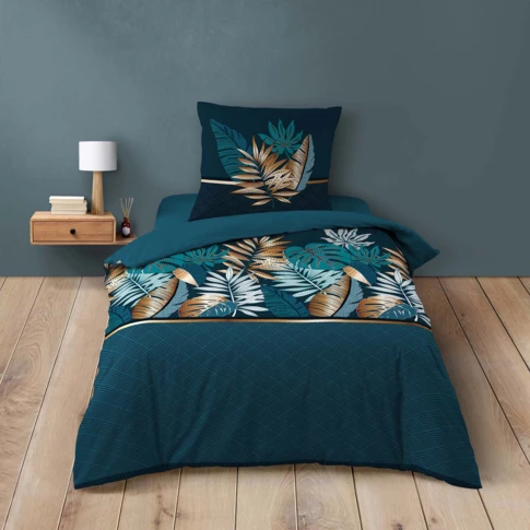 Parure de lit  Alianor Feuilles exotiques