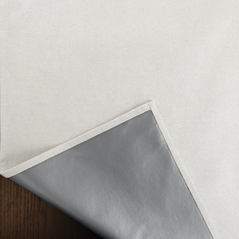 Tissu thermique été anti-chaleur 100% occultant 145 cm BLANC