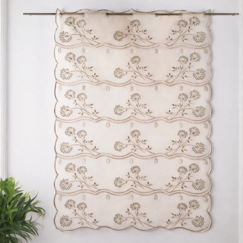 Modulable avec bas et côtés festonnés