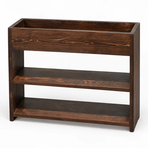 Console bibliothèque noyer 0 cm Marron