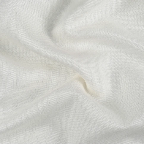 Tissu lourd en lin naturel grande largeur 280 cm Blanc