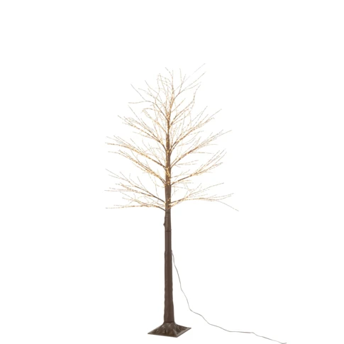 ARBRE 2000 LED PLASTIQUE MARRON MEDIUM 50 x 50 x 180 cm Marron