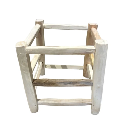 Structure de tabouret naturel 30cm