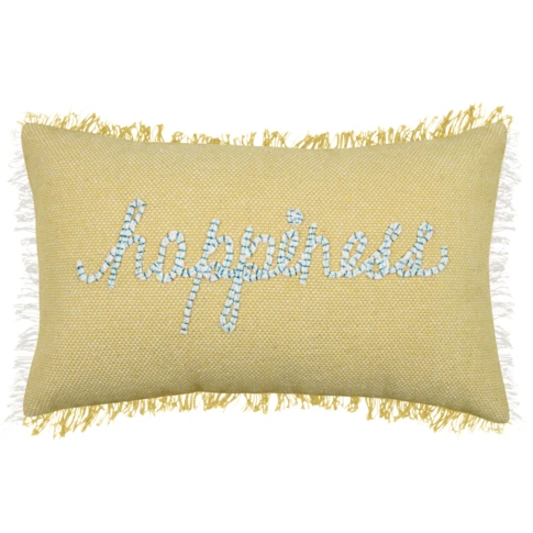 Coussin rectangulaire happiness