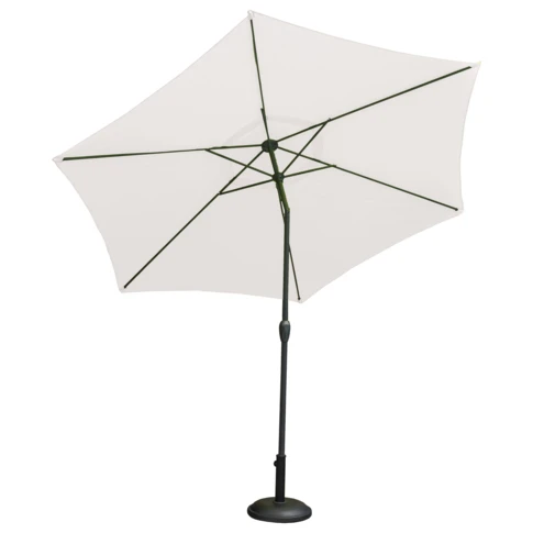 Parasol Centré et Inclinable Ø 3 m en Aluminium
