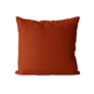 Taie d'oreiller terracotta
