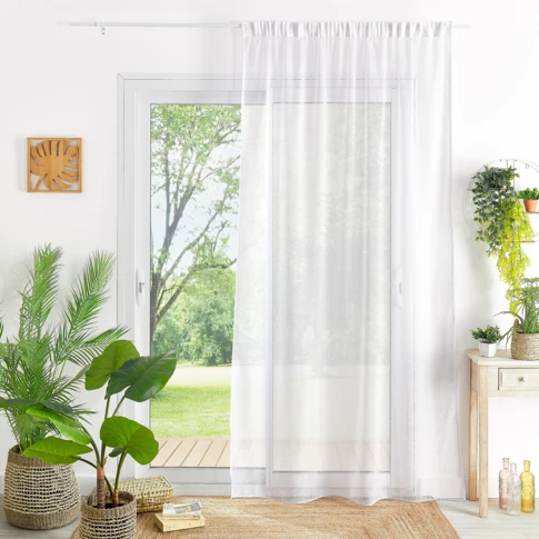 Fantasie-Weiß-Voile
