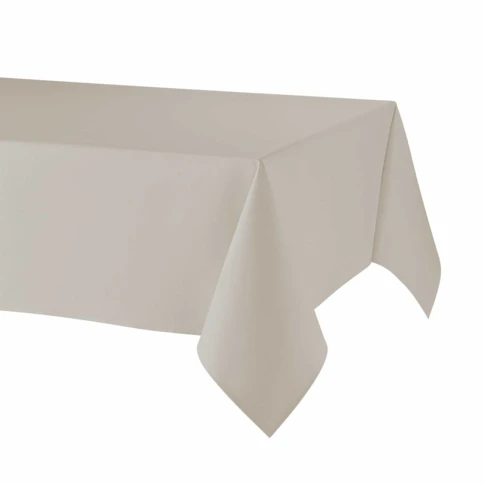 Nappe rectangulaire en lin et coton enduit anti-tache 150 x 200 cm Lin
