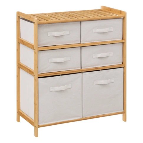 Etagère double 6 rangements