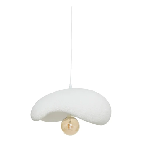 Suspension design organique 0 cm Blanc