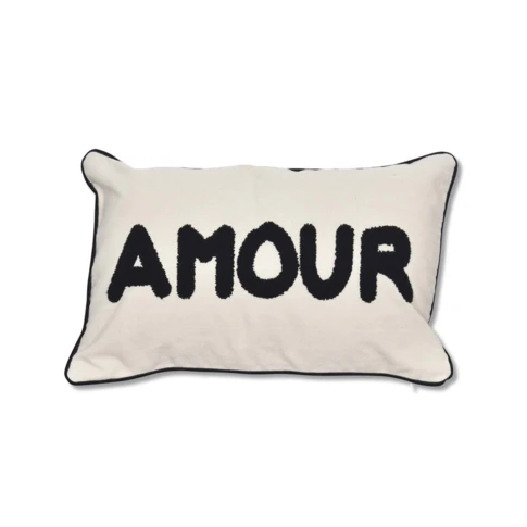 Coussin déhoussable AMOUR