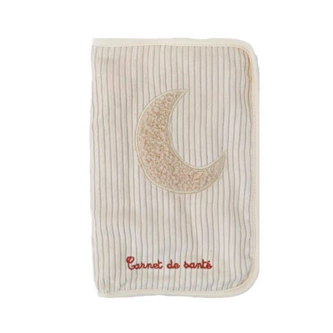 Protège carnet de santé lune
