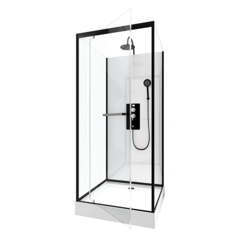 Cabine de douche style Indus