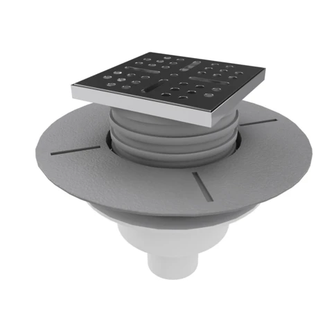 Bonde verticale shower plate