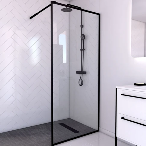 Paroi de douche en verre DARK EDGE