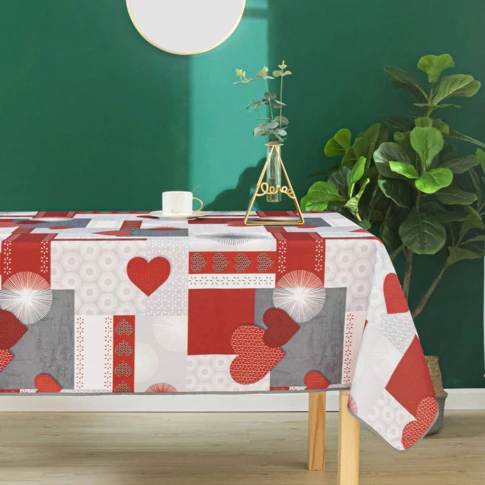 Nappe rectangulaire esprit romantique