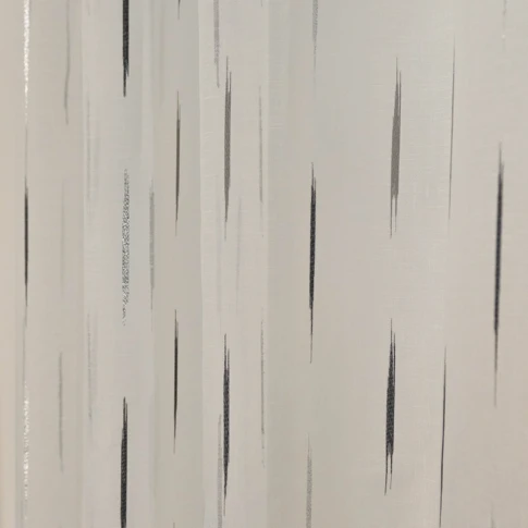 Vitrage à jacquard rayé