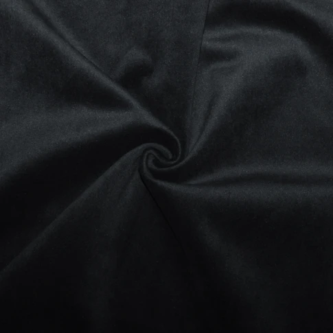 Tissu en velours doublé polaire