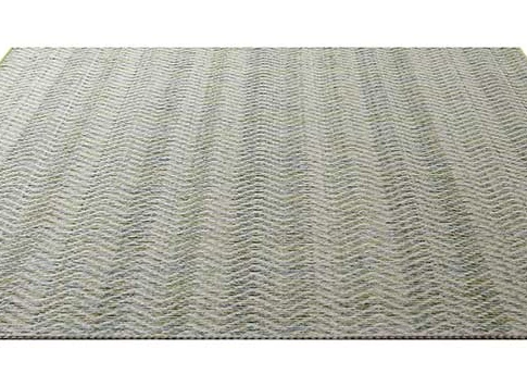 tapis motif chevron anis