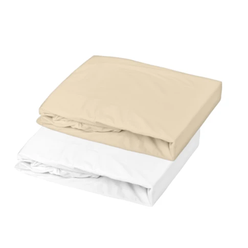 Lot de 2 draps housse en jersey