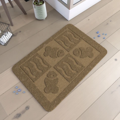 Tapis de bain à relief