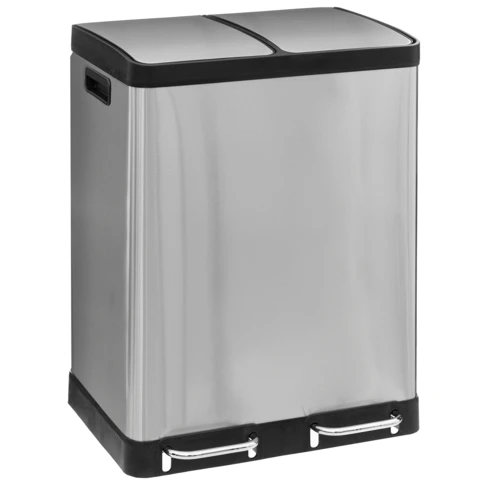 Poubelle de tri 2 bas de 30 L