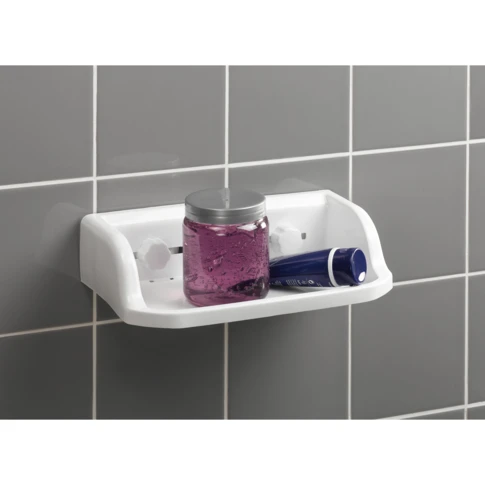 Etagère de douche à ventouses