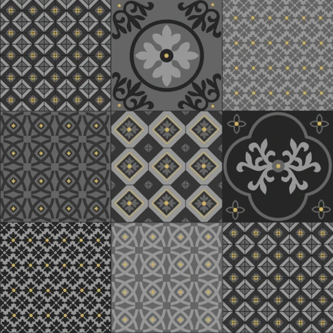 Toile cirée contemporaine