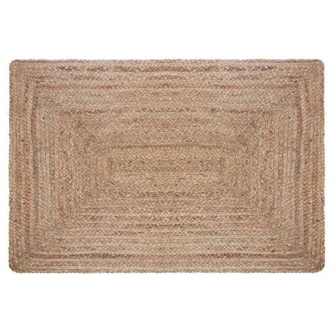 Tapis effet naturel en jute