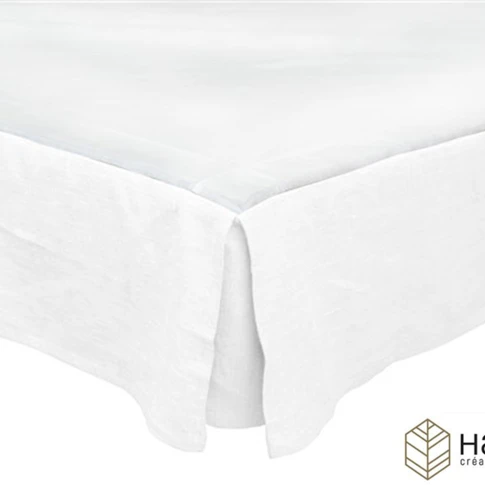 Cache matelas col blanc