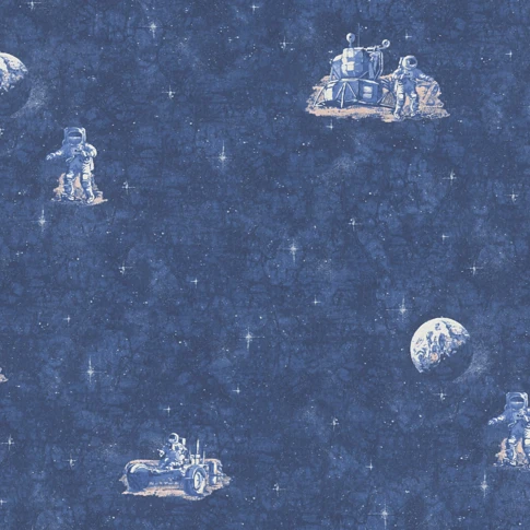 Papel pintado “astronauta azul”