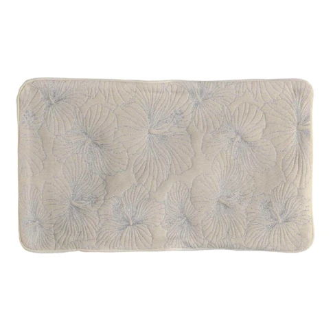 Housse de coussin aux fleurs d'hibiscus