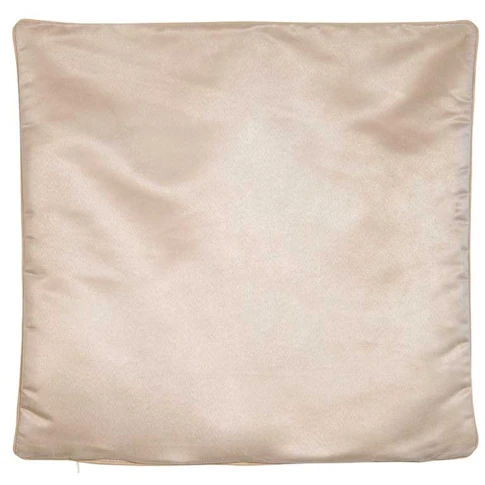 Housse de Coussin Effet Satiné