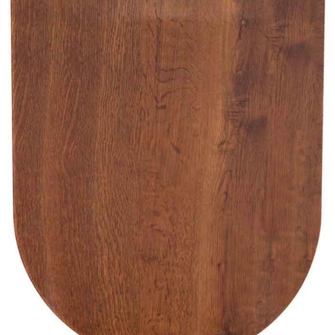 Abattant wood slim déclipsable en bois rustique