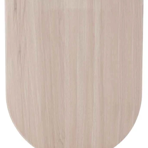 Abattant wood slim déclipsable en bois clair et mat