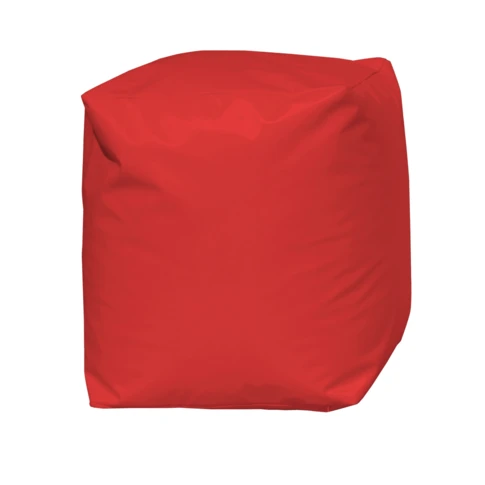 Pouf Cube Rouge