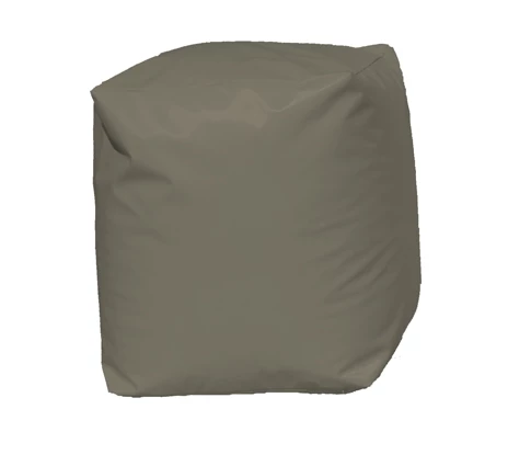 Pouf Cube Taupe