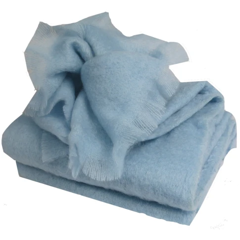 Plaid en Laine Mohair Très Douce