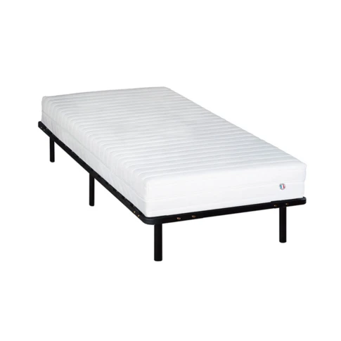 EGIO - Matelas latex like + sommier métal - ferme