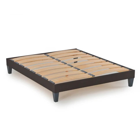 ROYAL 5* - Matelas mémoire de forme + sommier bois mi-ferme