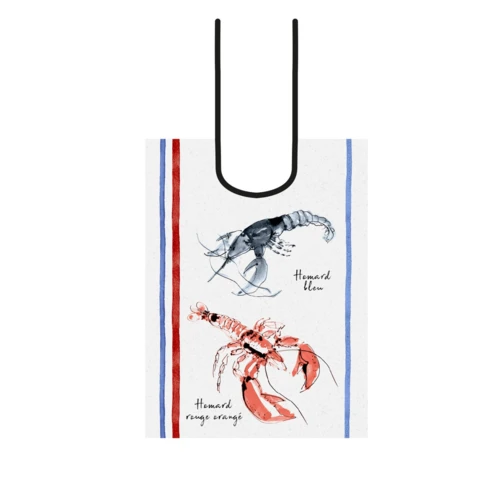 Bavoir à impression homard