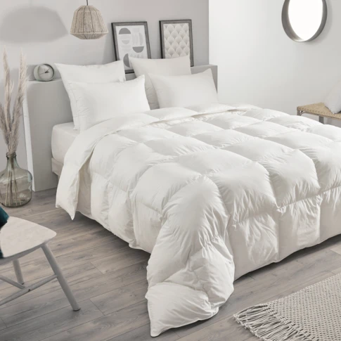 Couette chaude en plumettes et duvet