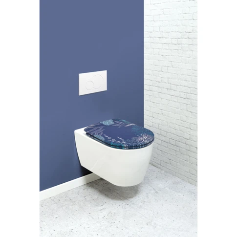 Abattant WC WOOD SLIM Reflet Cuivre - Olfa - Olfa, expert en toilettes