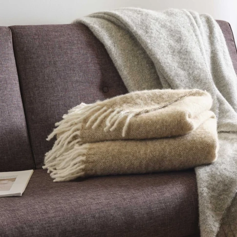Plaid chic en alpage et mohair