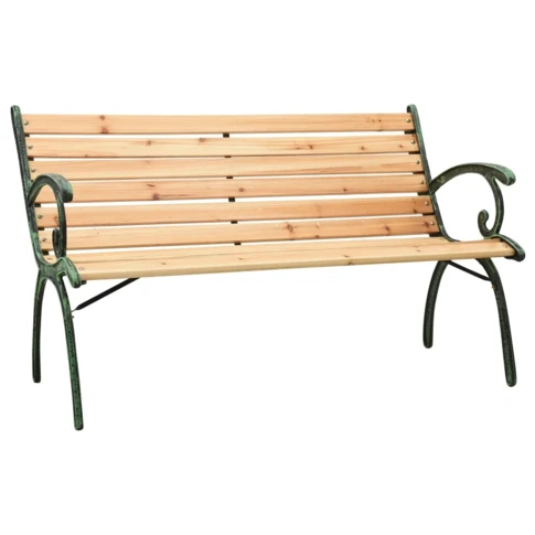 Banc en fonte et bois