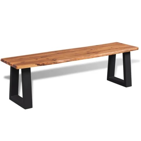 Banc en acacia