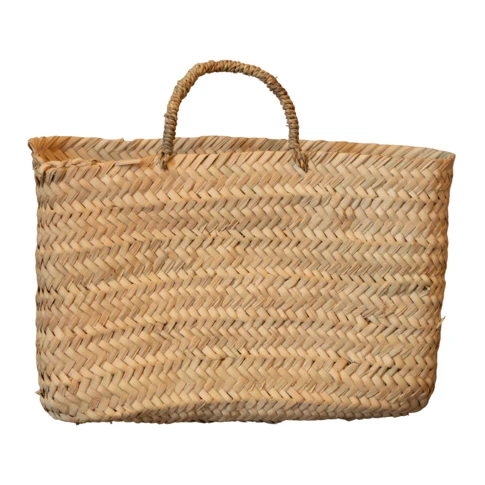 Panier suspendu osier